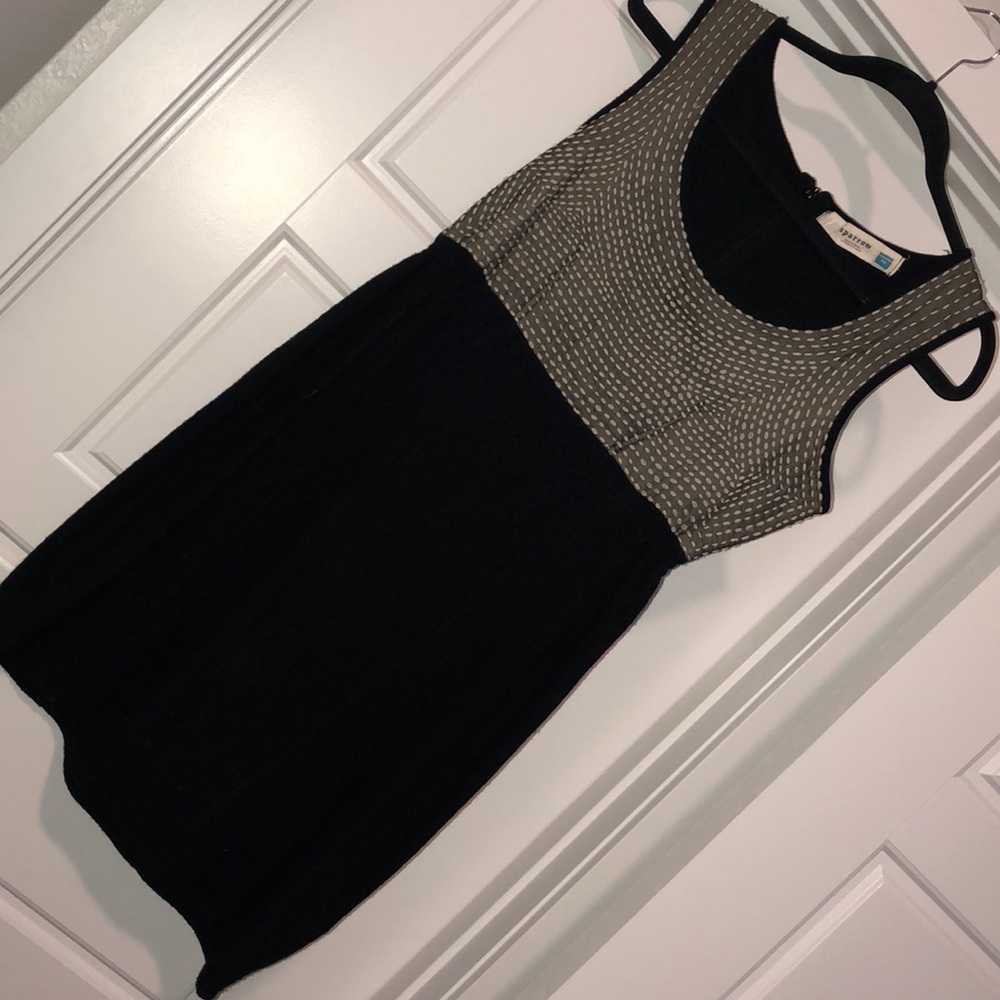 Anthropologie Sparrow Navy Dress